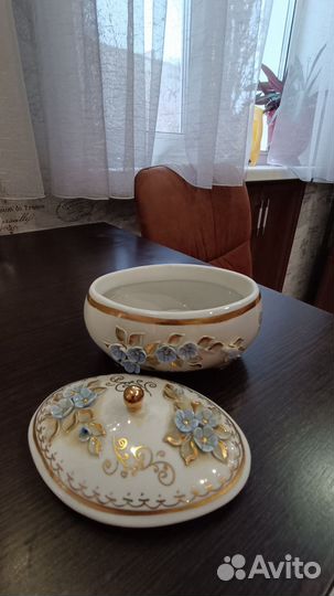 Шкатулка кисловодский фарфор