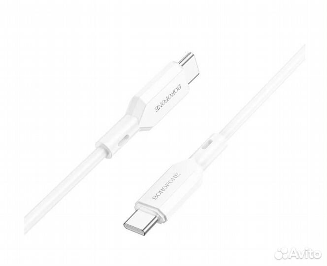 Кабель Borofon Type-C to Type-C BX70 3.0A 60W пвх
