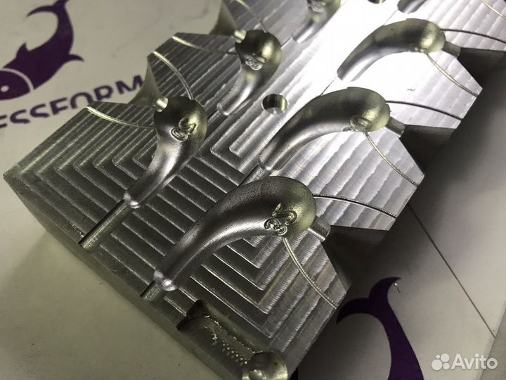 Форма чпу для литья грузил (Кегли)