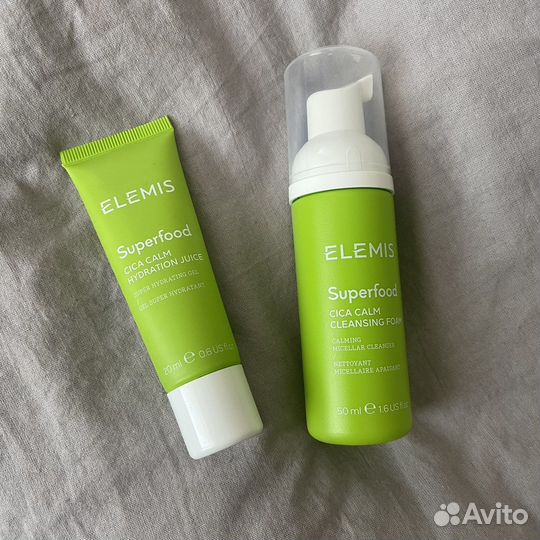 Пенка и гель для лица Elemis Superfood