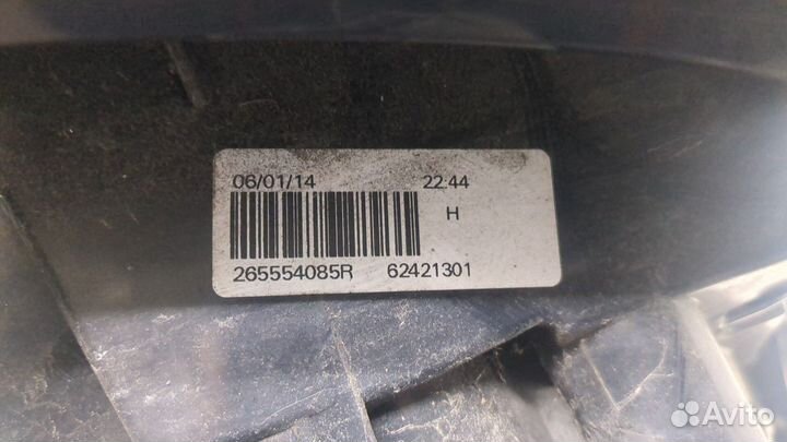 Фонарь (задний) Dacia Sandero 2012, 2014