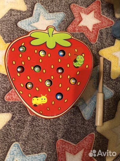 Магнитная рыбалка червячки