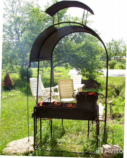 Мангал кованный