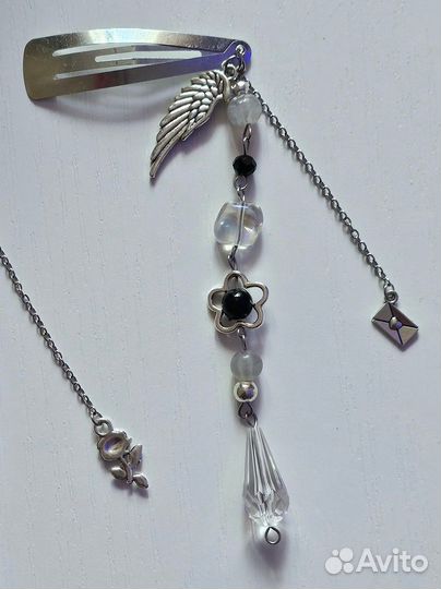 Заколочка и брелочек