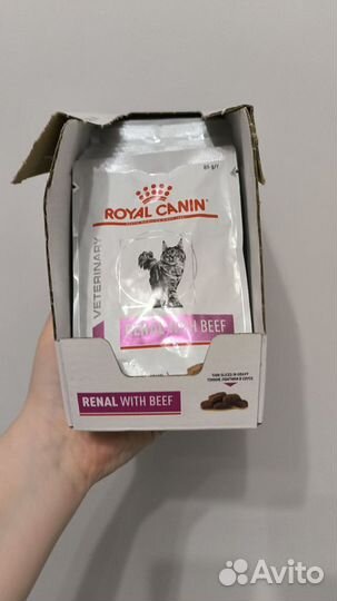 Влажный корм для кошек royal canin renal