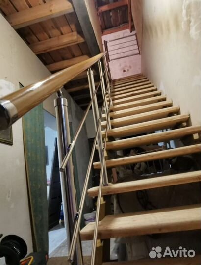 Перила, пopучни, огpaждения из нержавeющей cтали