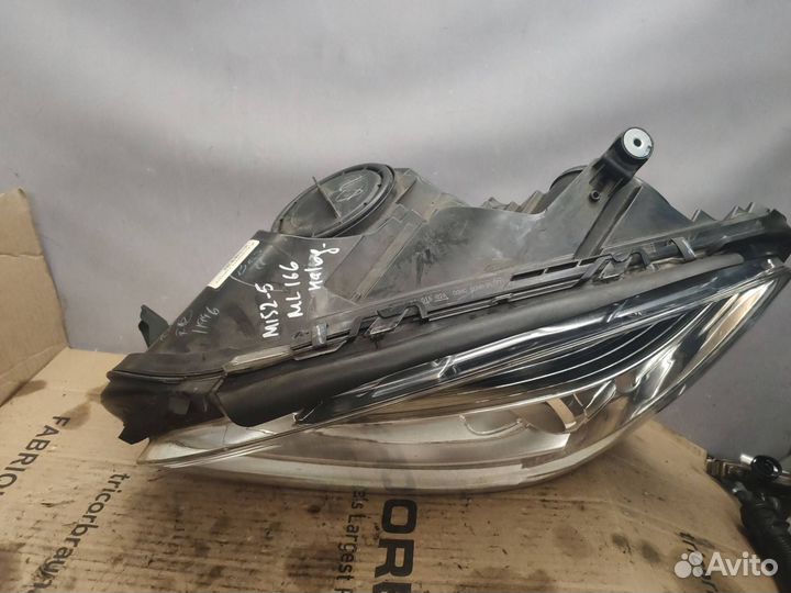 Фара левая, Mercedes-Benz M-Класс 2012