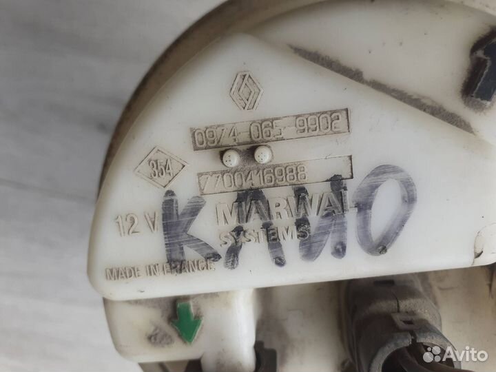 Бензонасос Renault Symbol