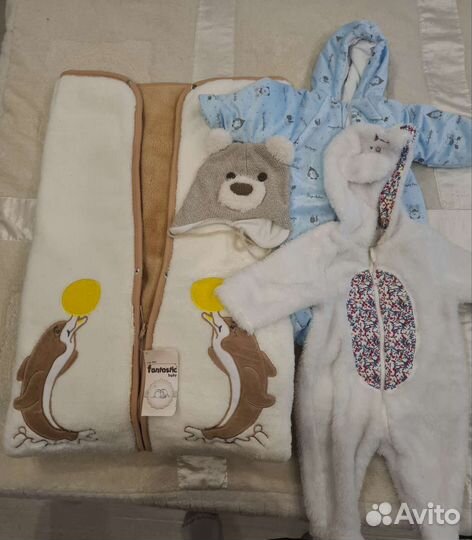 Меховой конверт в коляску