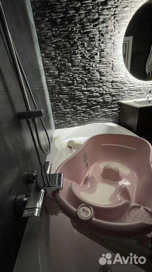 Ванночка для купания baby ok с опорой для ванны