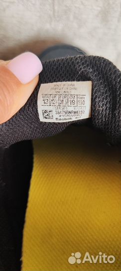 Кроссовки Reebok, 19 и 19.5 по стельке