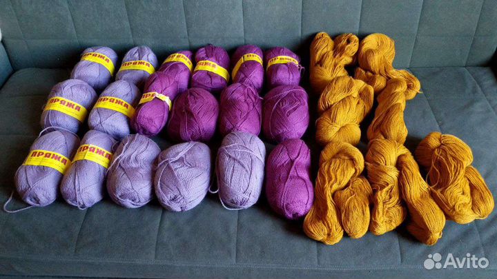 Пряжа чистошерстяная для ручного вязания