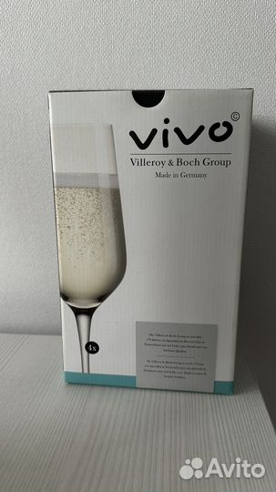 Бокалы для шампанского vivo