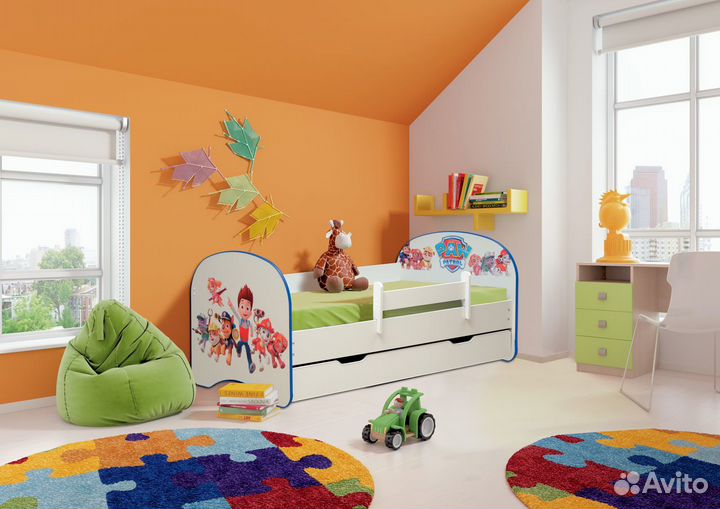Кровать детская Щенки
