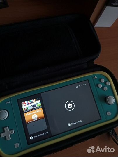 Nintendo switch lite с играми