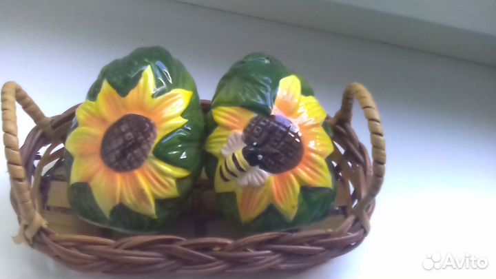 Большой чайник с чашками Наборы для специй Новые