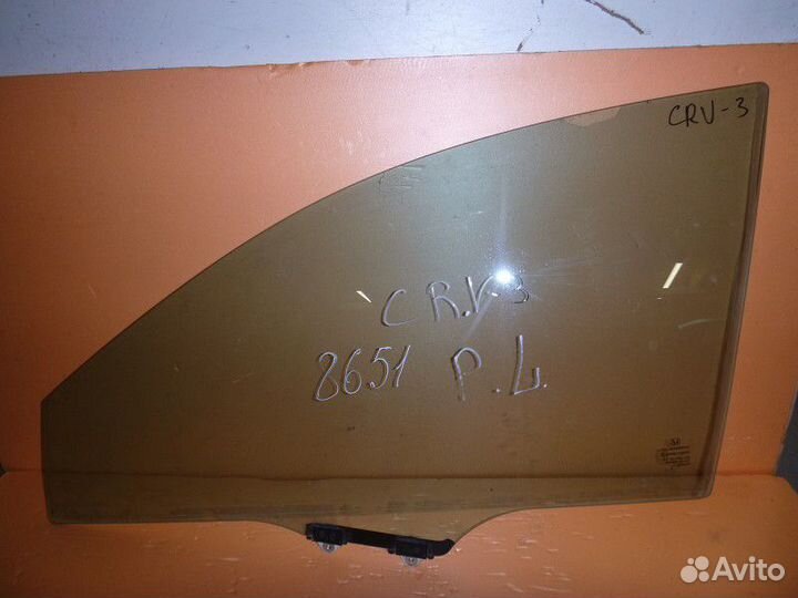 Стекло двери передней левой honda CR-V 2007