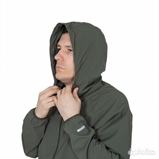 62374Ветровка Werwolf Бриз софт-шелл оливковый