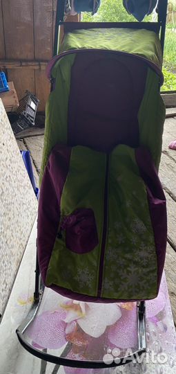 Детские зимние санки