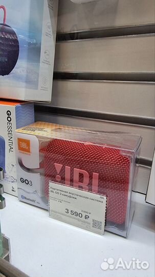 Новые JBL GO3 оригинал