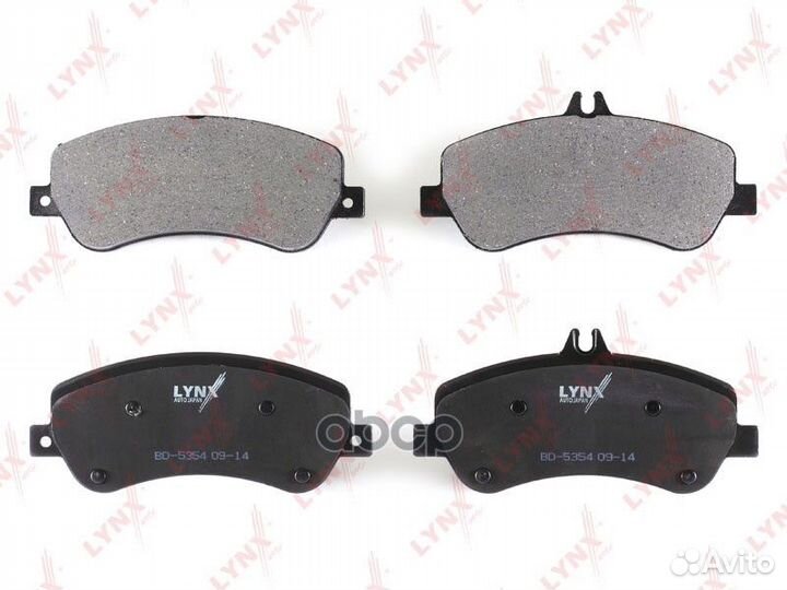 Колодки тормозные дисковые перед BD5354 LYN