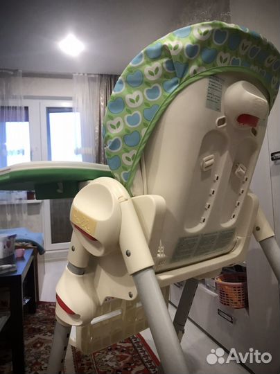 Детский стульчик chicco polly