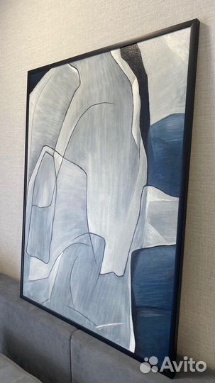 Картина абстракция акрил