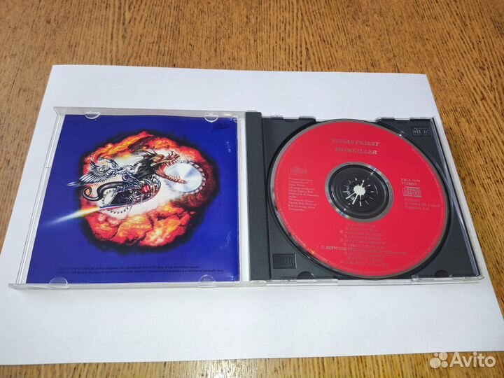 Judas Priest Painkiller cd esca 5159 Japan