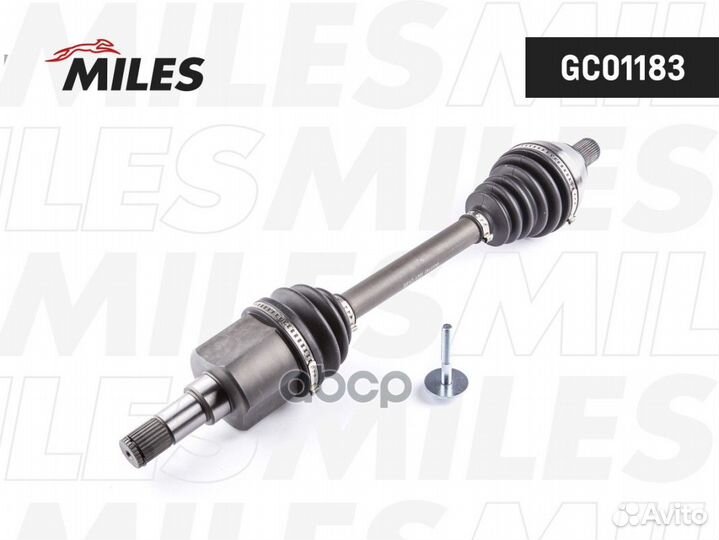 Привод в сборе левый ford focus II 2.0 04- (GKN