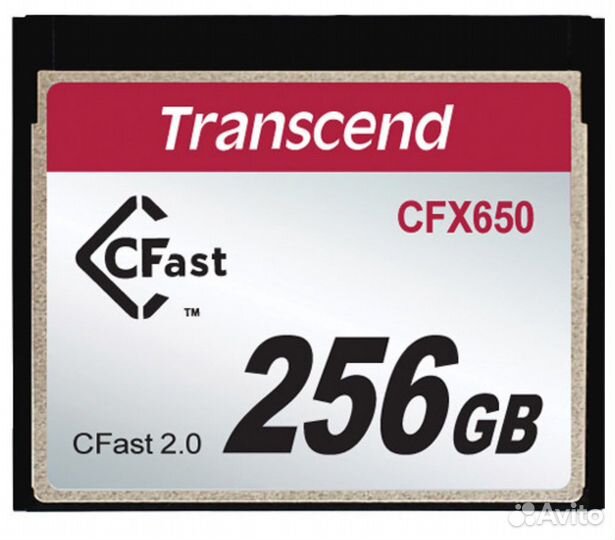Карта памяти Transcend CFX650 256GB CFast 2.0