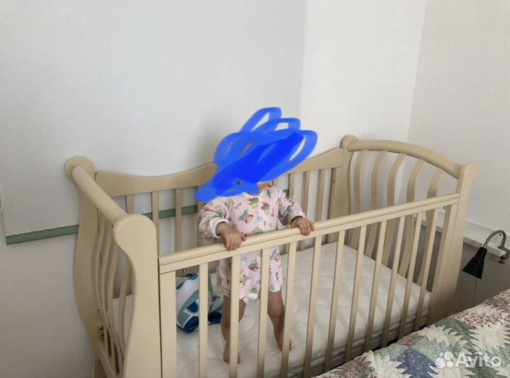 Кроватка Лель с отличным матрасом