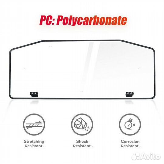 Заднее стекло Kemimoto для CanAm Defender 71500707