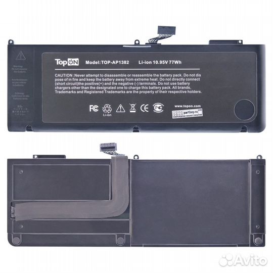 Аккумулятор TOP-AP1382 10.95V 77Wh для ноутбука Ma