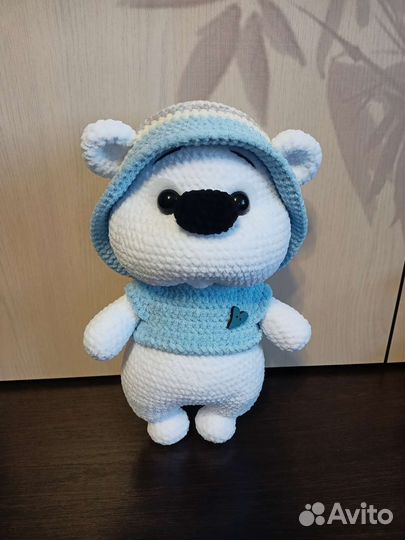 Вязаные Игрушки ручной работы Мишка, медведь