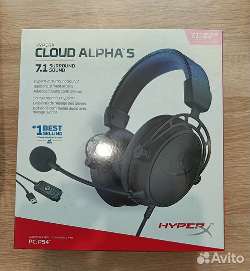 Наушники HyperX Cloud Alpha S