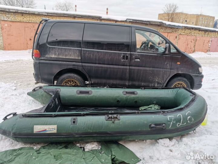 Надувная лодка с мотором бу