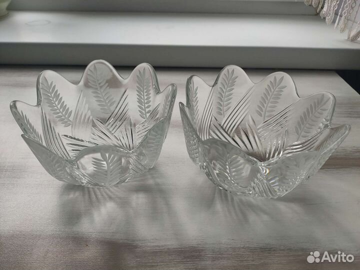 Салатник хрустальный