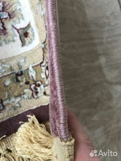 Ковер шелковый 2.40см на 3.40 мраморный эффект