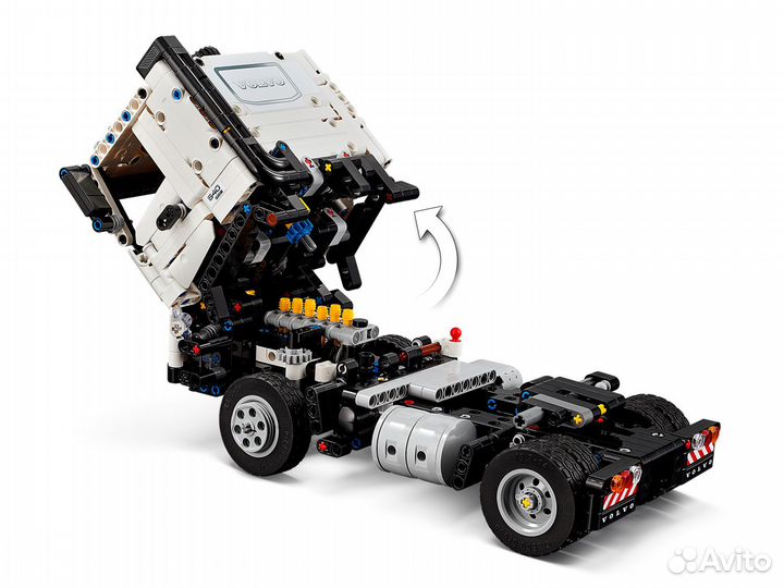 Lego Technic 42175 Volvo FMX и экскаватор EC230