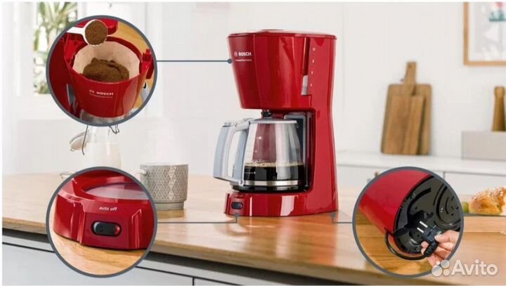 Кофеварка bosch CompactClass Extra