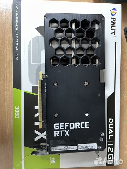 Видеокарта rtx 3060 12gb palit dual