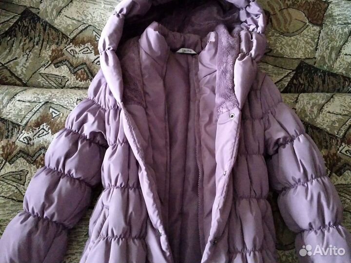 Зимняя одежда для девочки на рост 146 см