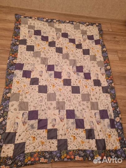 Лоскутное одеяло ручной работы
