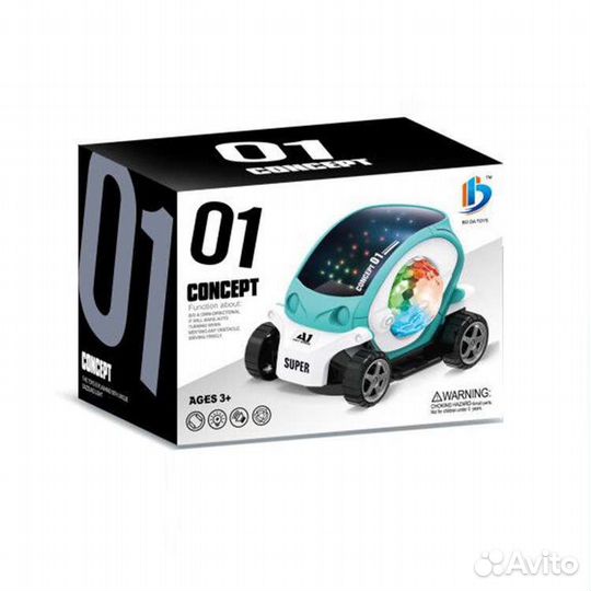 Машинка со светомузыкой