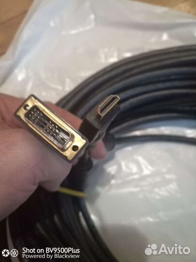 Кабель hdmi-dvi 25 метров