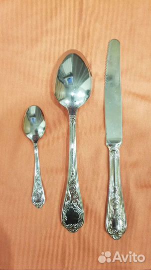 Столовое серебро пробы А.800