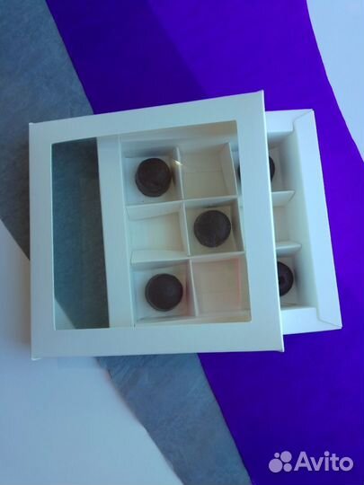 Крафтовые коробки для конфет