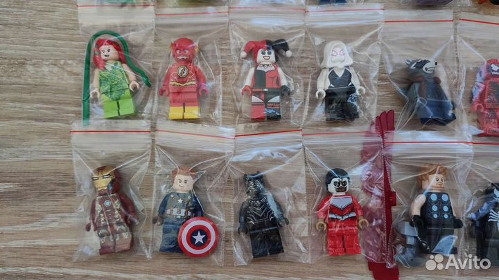 Минифигурки Lego (DC, Marvel SuperHeroes)