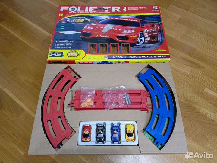 Ралли набор гоночных машинок с треком