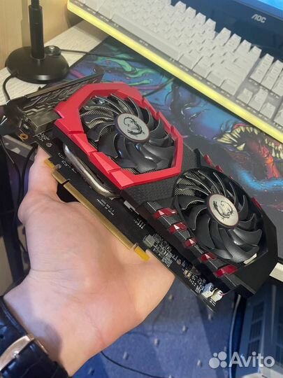 MSI GeForce GTX 1050 Ti gaming X 4G